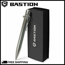 BASTION BOLT ACTION PEN STAINLESS STEEL Executive Office Luxury Ballpoint Pens picture