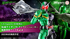 NEW S.H.Figuarts Shinkoccho Seihou Kamen Rider W Cyclone Joker Fuuto Detective picture