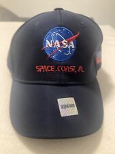 NASA Space Coast Florida, Navy Blue Adjustable Hat Cap picture