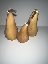 Enesco Home Grown Pear Penguins Family Trio Figurine Resin  #4002359 picture