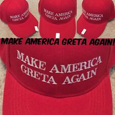 MAKE AMERICA GRETA AGAIN 2020 Inspired PARODY Climate Change EMBROIDERED 2020 picture