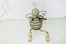  Ceramic Bumble Bee Playin Violin Dangling Feet Desk/Counter Decoration  picture