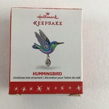 Hallmark Keepsake Christmas Ornament Beauty Of Birds Mini Hummingbird New 2016 picture