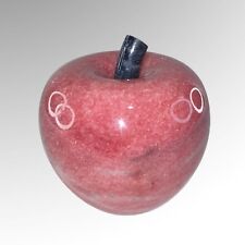Vintage Hallmark Apple Alabaster Rose Red 3”T 2.5”W picture