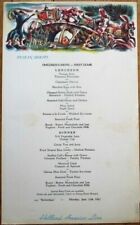 Ocean Liner 1962 Ship Menu: Holland-America Line, SS Rotterdam - 'Puss In Boots' picture