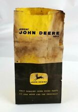 Vintage Antique Genuine John Deere Parts Paper Small Sack picture