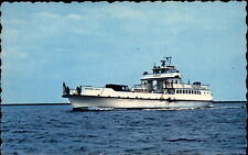 Maine Vinalhaven Rockland ferry service boat ~ postcard  sku399 picture