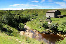 Photo 12x8 The exciting bit of Whitsundale Beck It's quite difficult to ge c2021 picture