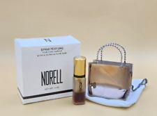 Vtg NORELL Spray Perfume for purse with Tote Bag in original box .4oz - 1/3 full picture