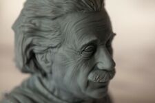 Pronamic 3D Printed Albert Einstein Bust, Figurine, Home Decorating, Sculpture picture