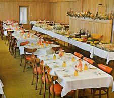 New Paragon Dining Room Hillsdale, MI Hwy M-99 1950s Vintage Postcard Unposted picture
