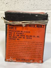 1966 USAF US NAVY Mark 2 Sea Water DESALTER KIT Survival Life Raft Boat Military picture