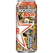 Rockstar Energy Drink Boom Whipped Orange, 16 Fl Oz (Pack of 12) picture