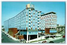 San Francisco California CA Postcard Jack Tar Hotel Building Exterior c1960 Cars picture