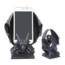 Ebros Ancient Crouching Dragon Cell Phone Holder Statue Mythical Fantasy Drag... picture