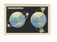 Australian Weather Trade card - The Space Weather Satellites “Tiros” & “Nimbus