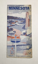 1964 American Standard Oil Minnesota Highway Road Map State Guide Vintage   picture