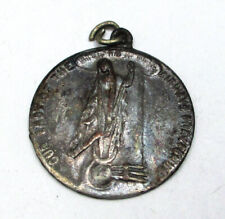 Vintage Our Lady of the Airways Logan Airport Boston Mass Medal Pendant Catholic picture