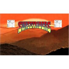Sunset Riders Arcade Control Panel Overlay CPO Textured Laminate 2 Player picture