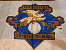 RARE Vintage Jacob's Field Cleveland OH Indians 100th Year Charter Stadium Flag picture
