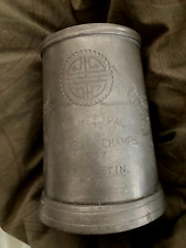 US Marine Corps Fleet Marine Force Wes Pac 1947 Softball Trophy Stein picture