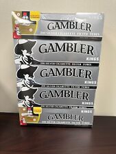 Gambler Silver Ultra Light King Size Ks RYO Cigarette Tubes 5 Boxes~1000 Tubes picture