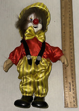 Lucys Happy Clown Limited Edition Plays Tune & Head & Tie Move Music Box picture