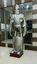 Medieval Full Size Knight Suit Of Templar Armour Larp Sca Halloween Costume picture