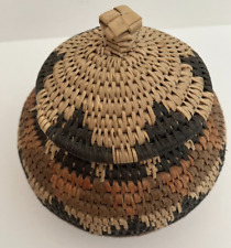 Zulu Beer Basket Bulb Shaped Artist Ms. Sipiwe Hlabisa South African Handmade picture