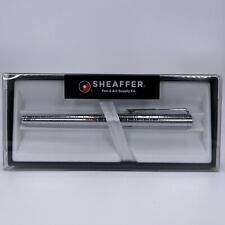 Sheaffer Intensity Engraved Chrome Fine Nib Fountain Pen - THE PERFECT GIFT picture