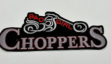 Bad Girl Choppers Motor Cycle Jacket Patch picture