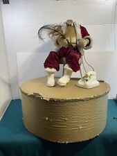 1950s Department Store Counter Display Animated Santa Claus missing head Motor picture