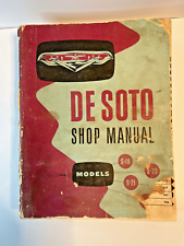 De Soto Shop Manual 1954-1955 Models S-19, S-20, S-21, & S-22 Original Book picture