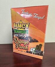 Juicy Jays Papaya Punch Wraps 25 Packs 50 Total Wraps Full Box picture