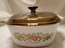  CORNING WARE A-3-B 3 QT. L’Echalote SPICE OF LIFE CASSEROLE DISH WITH LID picture