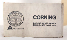 Vintage Corning Ware 1 1/2 qt Range Topper-All White - Original Box picture