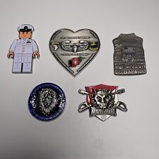WHOLESALE CHALLENGE COINS LOT P: NYPD ESU OCCB USN CPO 526 BSB Command Mad Dog picture