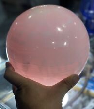 7000g Top Quality Of Pink Mangano Calcite Polished Sphere Crystal Healing picture