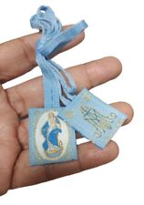 Blue Scapular Immaculate Conception.Escapulario de La Inmaculada Concepción  picture