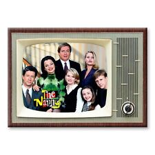 THE NANNY TV Show TV 3.5 inches x 2.5 inches Steel FRIDGE MAGNET picture