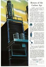 1942 National Carbon Company electrostatic precipitator Vintage Print Ad  picture