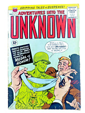 Adventures into the Unknown ACG Issue No. 149 June/July 1964 Military Ghost picture