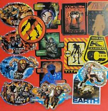 Lot of 15 Y2K Titan A.E. Vending Machine Stickers Decals After Earth 2000 Fox picture