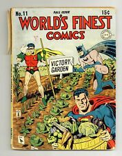 World's Finest #11 FR 1.0 1943 picture