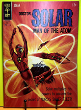 1965 Doctor “SOLAR” Man Of The Atom Gold Key Comic Book No. 12. picture