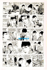 1965 MODESTY BLAISE ORIGINAL PRODUCTION ART PAGE PETER O'DONNELL JIM HOLDAWAY picture