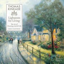 Andrews McMeel Thomas Kinkade Lightposts for Living 2022 Wall Calendar w picture