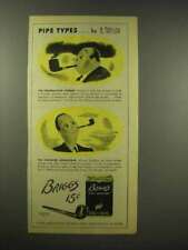 1944 Briggs Pipe Tobacco Ad - Pipe Types by R. Taylor picture