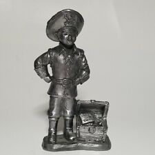 2000 Vintage Michael Ricker Pewter Pirate Figurine Trick or Treat Halloween16258 picture