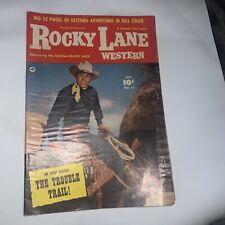 Rocky Lane Western #21  1951 - Fawcett  -VG- - Comic Book picture